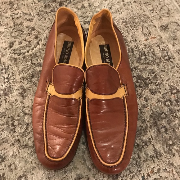 bruno magli fermo leather loafer